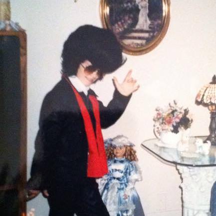 Ashley as Elvis