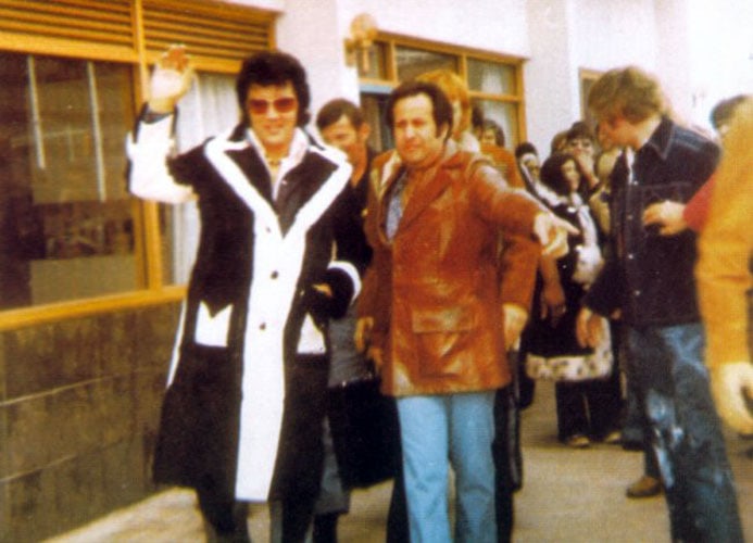Elvis Waving