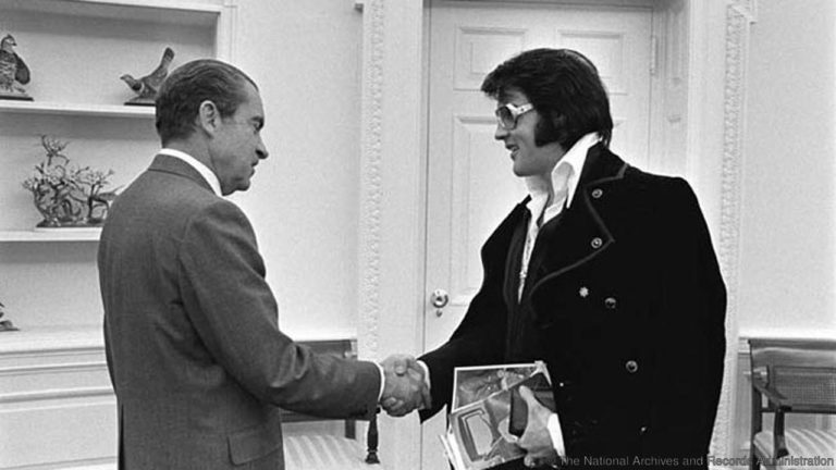 Elvis and President Nixon (1970)