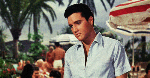 Elvis Smile GIF